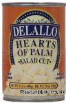 Delallo&nbsp;&nbsp;hearts of palm, salad cut Center Front Picture
