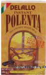 Delallo&nbsp;&nbsp;instant polenta, pre-cooked maize meal Center Front Picture
