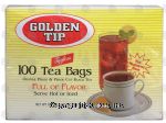 Golden Tip&nbsp;&nbsp;100 tea bags, orange pekoe & pekoe cut black tea Center Front Picture