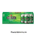 Heineken  lager beer, non-slip grip cans, 12-oz Center Front Picture