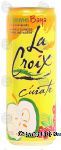 La Croix Curate pomme baya, apple cranberry naturally essenced sparkling water Center Front Picture