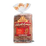Brownberry&nbsp;Bread&nbsp;Whole Grain Classics 12 Grain Center Front Picture