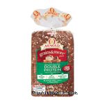 Brownberry&nbsp;Whole Grains&nbsp;double protein hearty multigrain sliced bread loaf Center Front Picture