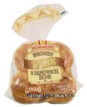 Brownberry&nbsp;Specialty&nbsp;kaiser sandwich buns, 8 count Center Front Picture