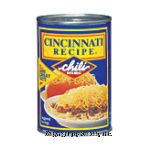 Cincinnati Recipe&nbsp;Chili&nbsp;w/Meat Center Front Picture