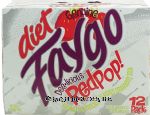 Faygo&nbsp;&nbsp;diet redpop strawberry soda, 12-fl. oz. cans Center Front Picture