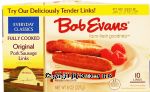Bob Evans&nbsp;Express Sausage Links&nbsp;Original 10 Ct Center Front Picture