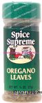 Spice Supreme  oregano leaves Center Front Picture