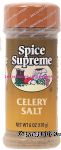 Spice Supreme  celery salt Center Front Picture