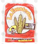 La Fronteriza  flour tortillas, burrito size Center Front Picture