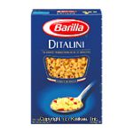 Barilla Pasta Ditalini Center Front Picture