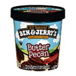 Ben & Jerry's&nbsp;Ice Cream&nbsp;Butter Pecan Center Front Picture