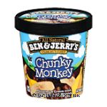 Ben & Jerry's&nbsp;Ice Cream&nbsp;Chunky Monkey Center Front Picture