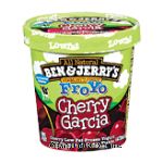 Ben & Jerry's&nbsp;Low Fat Frozen Yogurt&nbsp;Cherry Garcia Center Front Picture