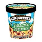 Ben & Jerry's&nbsp;Ice Cream&nbsp;Pistachio Pistachio Center Front Picture