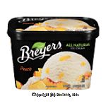 Breyers&nbsp;Ice Cream&nbsp;Peach Center Front Picture