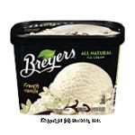 Breyers Ice Cream French Vanilla Center Front Picture