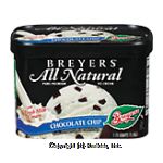 Breyers&nbsp;Ice Cream&nbsp;Chocolate Chip Center Front Picture