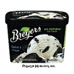 Breyers&nbsp;Ice Cream&nbsp;Cookies & Cream Center Front Picture