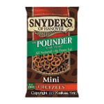 Snyder's Of Hanover The Pounder mini pretzels Center Front Picture