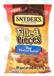 Snyder's Of Hanover Filled Pieces peanut butter filled pretzel pieces Center Front Picture