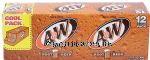 A & W Root Beer 12 Oz Cool Pack Center Front Picture
