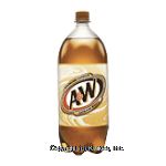 A & W&nbsp;&nbsp;sparkling vanilla cream soda Center Front Picture