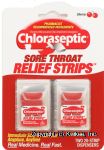 Chloraseptic&nbsp;&nbsp;sore throat relief strips, two 20-strip dispensers, cherry flavor Center Front Picture