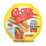 Chi-chi's&nbsp;Seasoned Shredded Chicken &nbsp;w/Taco Sauce Center Front Picture
