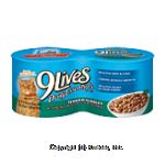 9 Lives&nbsp;&nbsp;shredded chicken in gravy cat food, 4 5.5-ounce cans Center Front Picture