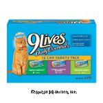 9 Lives&nbsp;Cat Food&nbsp;Variety Pack 5.5 Oz Center Front Picture
