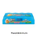 9 Lives&nbsp;&nbsp;variety pack 24 5.5-ounce cat food; super supper, chicken & tuna, sliced beef, sliced chicken in gra Center Front Picture
