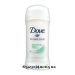Dove&nbsp;Ultimate Clear&nbsp;anti-perspirant/deodorant, translucent moisturizers, sensitive skin, fragrance free Center Front Picture