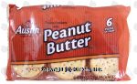 Austin  tasty crackers with peanut butter, 6 packs of four Center Front Picture