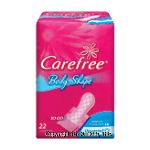 Carefree&nbsp;Body Shape&nbsp;medium protection pantiliners, unscented Center Front Picture