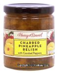 Harry and David  charred pineapple relish with candied peppers Center Front Picture