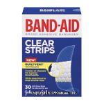 Band-Aid&nbsp;&nbsp;clear bandages, all one size Center Front Picture