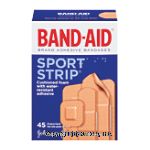 Band-Aid&nbsp;&nbsp;sports strip bandages, assorted size cushioned foam protection Center Front Picture