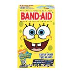 Band-Aid&nbsp;Adhesive Bandages&nbsp;SpongeBob SquarePants Extra Large Center Front Picture