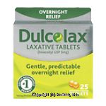 Dulcolax&nbsp;&nbsp;laxative overnight relief tablets Center Front Picture
