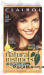 Clairol&nbsp;natural instincts&nbsp;non-permanent color application, hazelnut medium brown 20 Center Front Picture