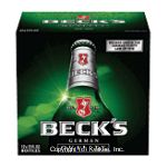 Beck's&nbsp;Beer&nbsp;12 Oz Center Front Picture