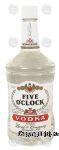 Five O' Clock G&W vodka, 40% alc. by vol. Center Front Picture