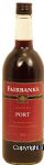 Fairbanks&nbsp;Vintner's Collection&nbsp;ruby port wine of California, 18% alc. by vol. Center Front Picture
