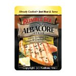 Bumble Bee&nbsp;Albacore Steak&nbsp;Prime Fillet Lightly Marinated w/Lemon & Pepper Center Front Picture