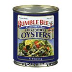 Bumble Bee&nbsp;Oysters&nbsp;Fancy Whole Center Front Picture