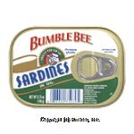 Bumble Bee&nbsp;Sardines&nbsp;In Oil Center Front Picture