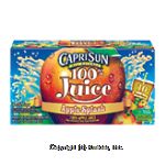 CapriSun&nbsp;100% Juice&nbsp;Apple Splash 10 Ct Center Front Picture