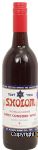 Sholom  sweet concord wine, Michigan Kosher, 11% alc. by vol. Center Front Picture