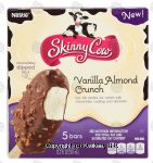 Nestle&nbsp;Skinny Cow&nbsp;vanilla almond crunch; low fat vanilla ice cream w/chocolatey coating and almonds, 5-count Center Front Picture